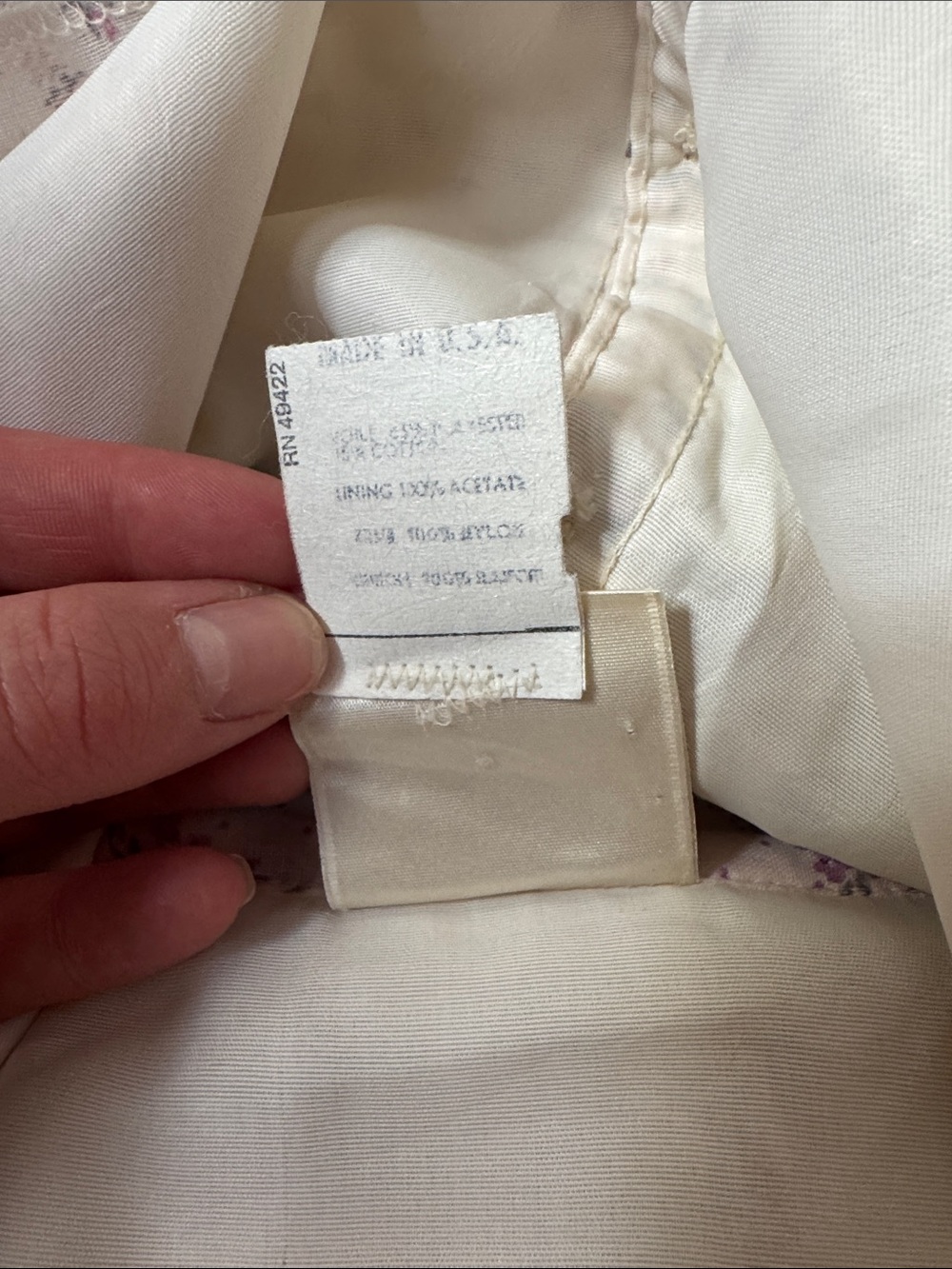 RARE 1981 Gunne Sax Sheer skirt top set cottagecore floral Two-Piece bridal prom - Picture 13 of 16